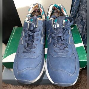 New Balance 574 ML574GYZ Dark Blue Camo
